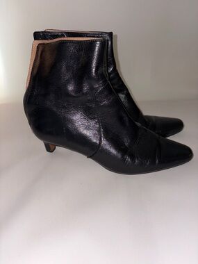 Madewell "The Dimes" Kitten-Heel Boots Size 8
